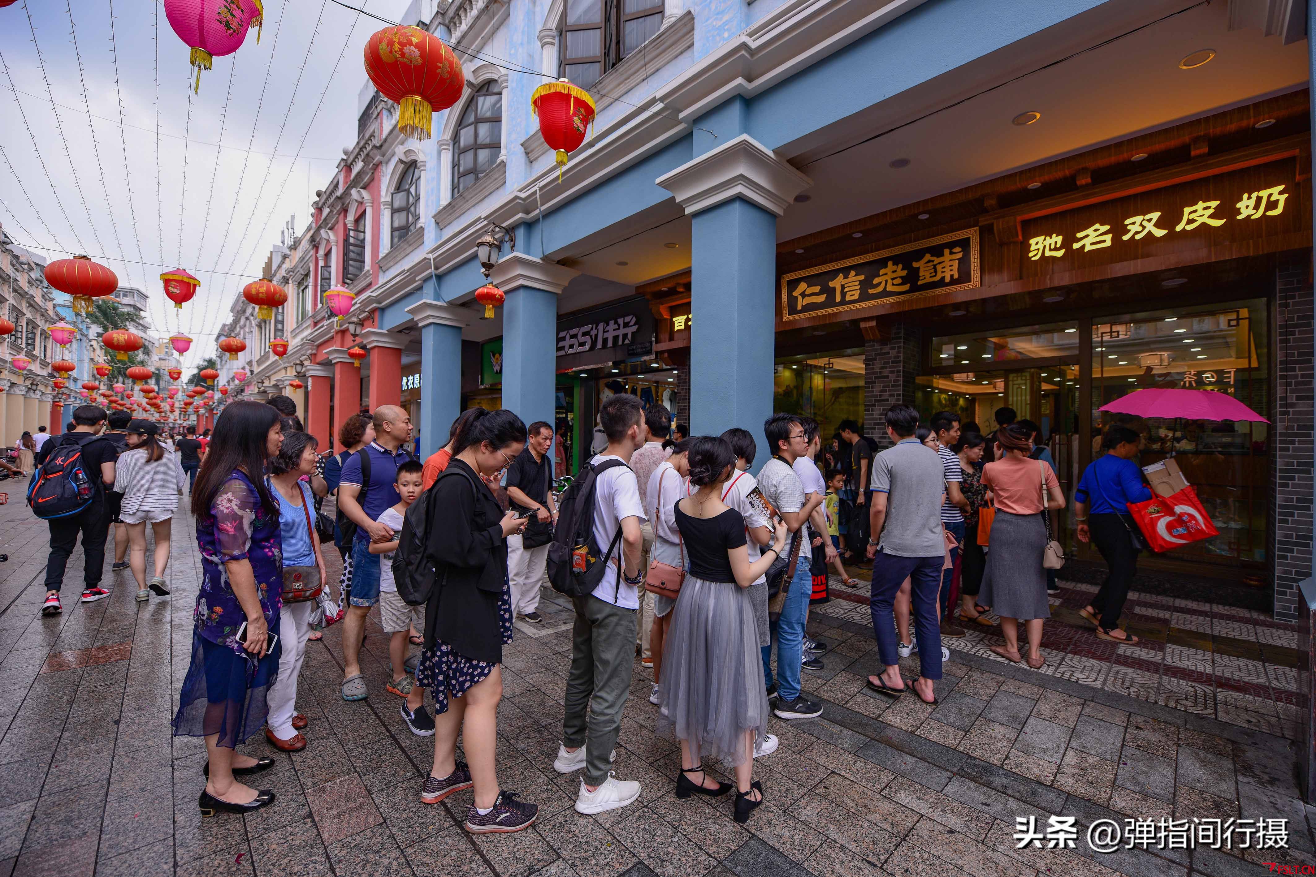 順德步行街的煙火氣