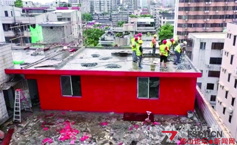 禪城啟動天面違法（規(guī)）搭建百日專項整治行動